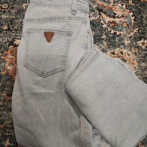 SHEIN Light Wash Flare Jeans